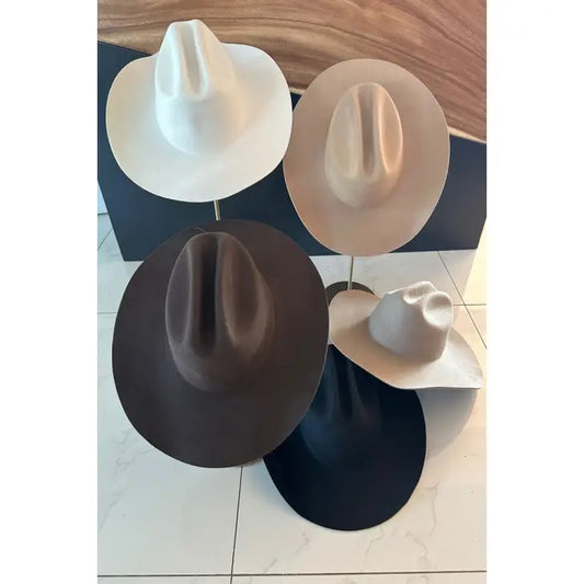 Classic Cattleman Cowboy Hat in Australian Wool