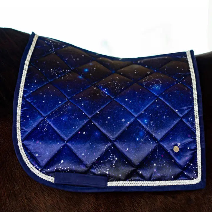 Constellation Crystal Dressage Saddle Pad