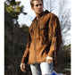 Crockett Western Suede Shirt