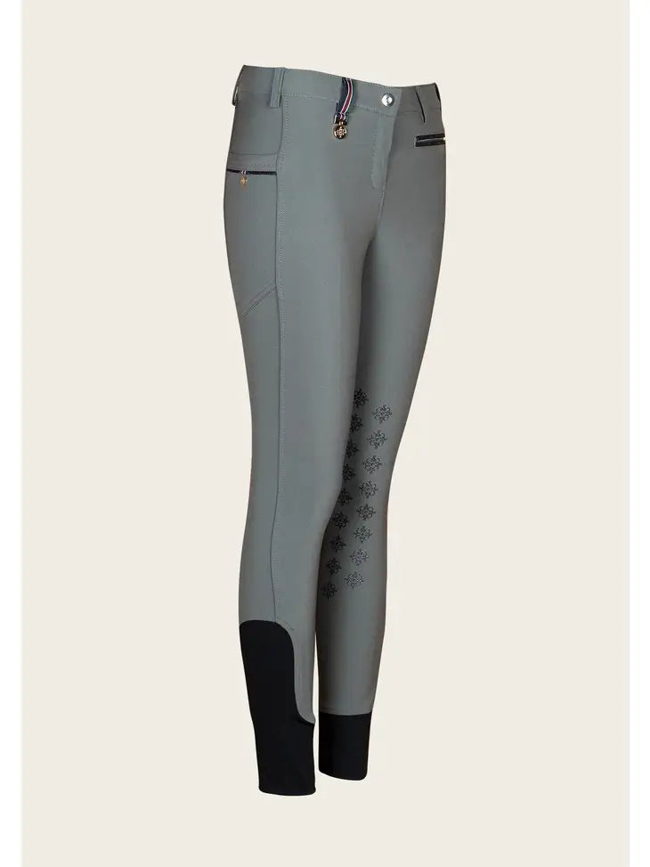 Equestrian Espoir Inspire Breeches Dusky Green