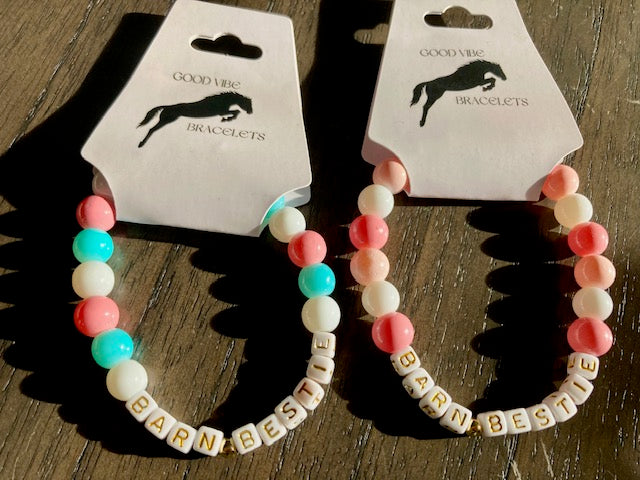 Good Vibe Bracelet -Barn Bestie (2Bracelets)