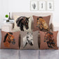 Horse Design Pillow Cover