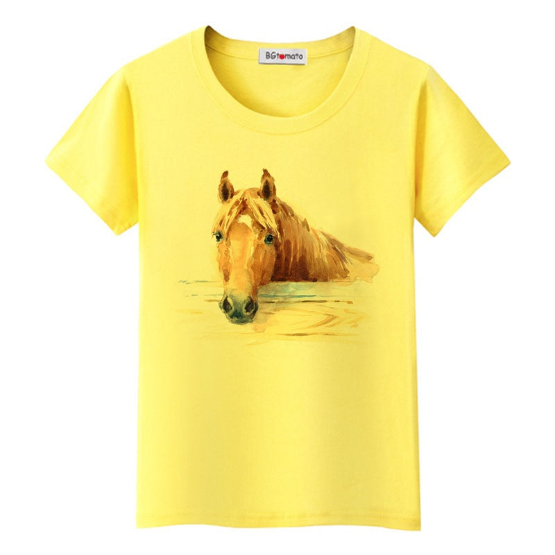 3D Horse Women's Tee