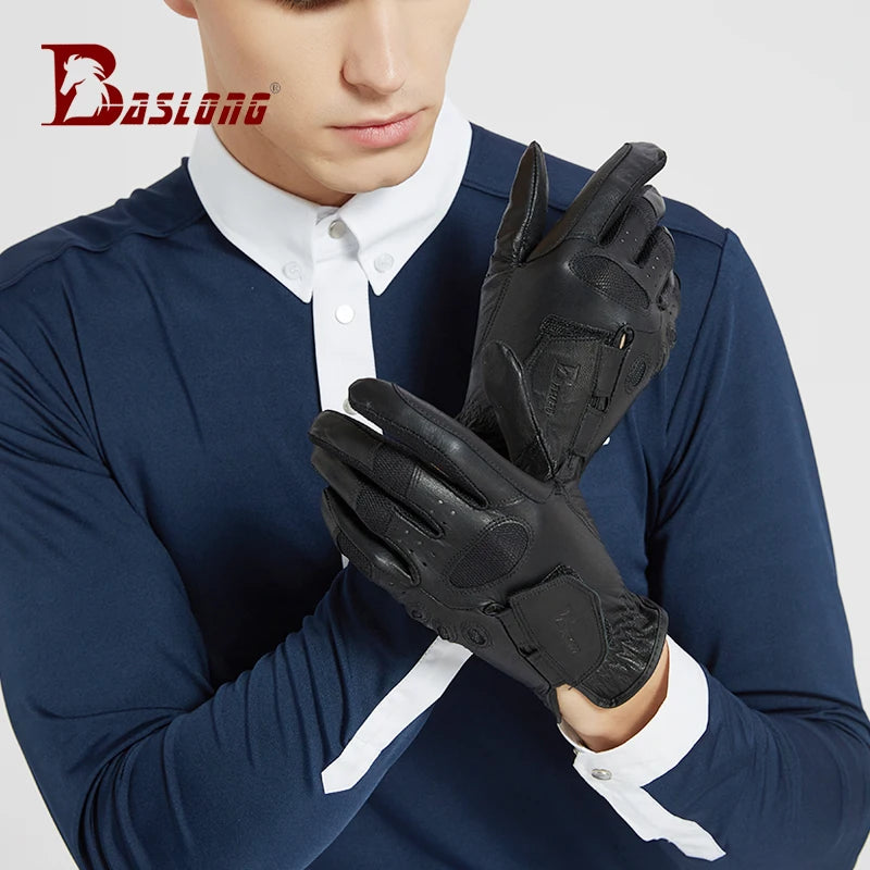 Equestrian Sheepskin Gloves Riding Equipment