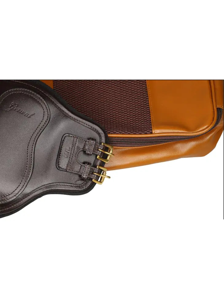 Havana Leather Fetlock Boots