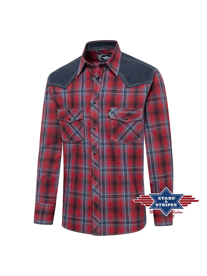 Hank (Red) Men's Western Shirt