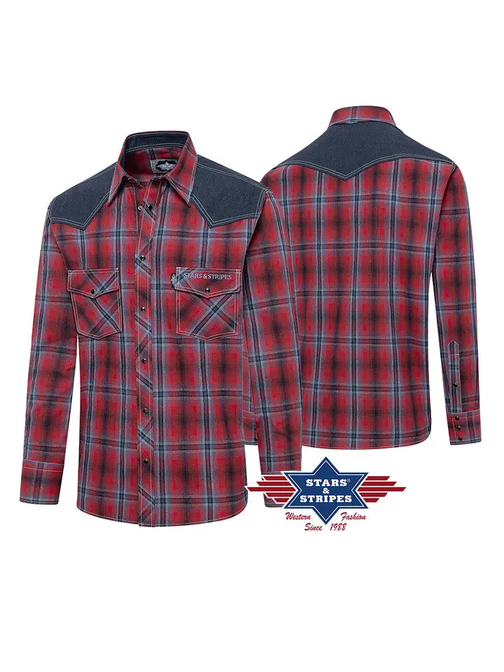 Hank (Red) Men's Western Shirt