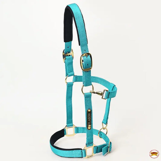 HILASON Western Horse Top Grade Nylon Comfortable & Flexible Halter Size Large