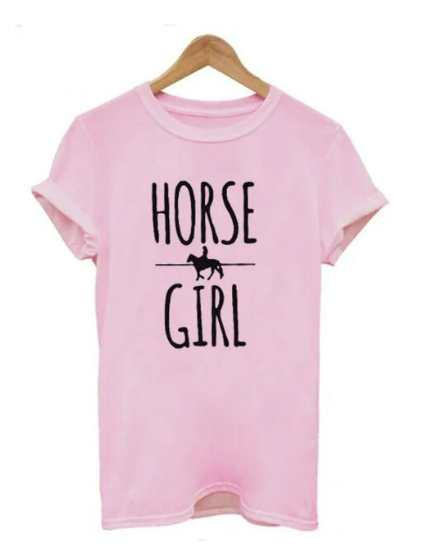 HORSE GIRL- Women's Cotton Tee