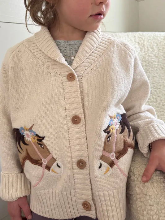 Gallop & Grace Kids Knit Cardigan