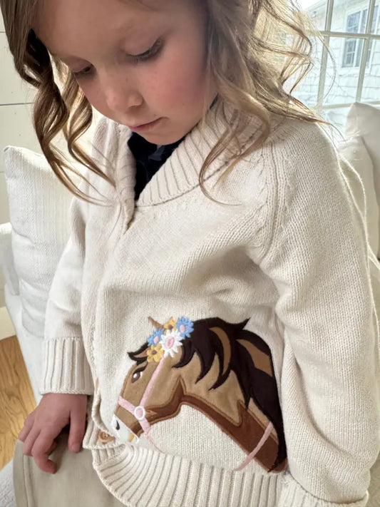 Gallop & Grace Kids Knit Cardigan