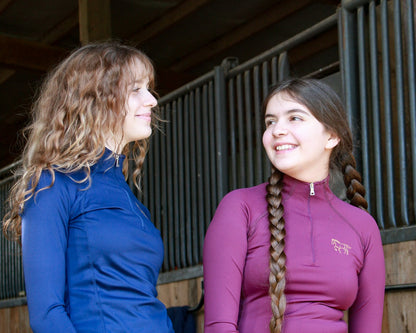 Legacy Classics- Navy Blue Riding Shirt