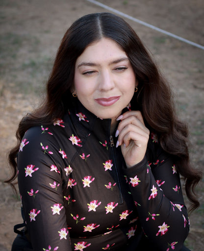 Everbloom - Midnight Lily Riding Shirt