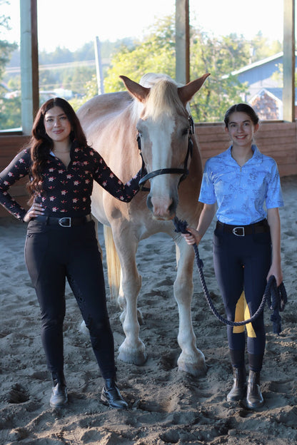 Everbloom - Midnight Lily Riding Shirt