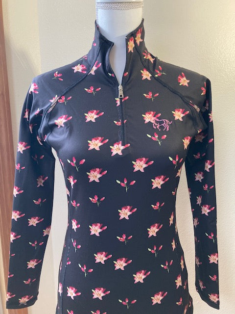 Everbloom - Midnight Lily Riding Shirt