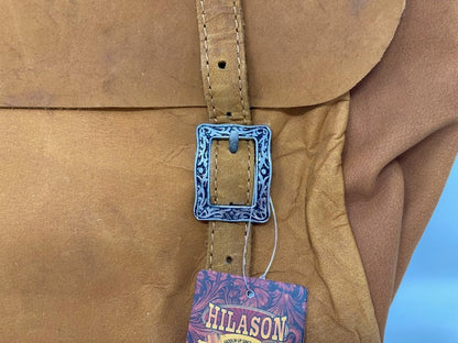 Western Leather Horse Saddle Bag For Trail Hilason
