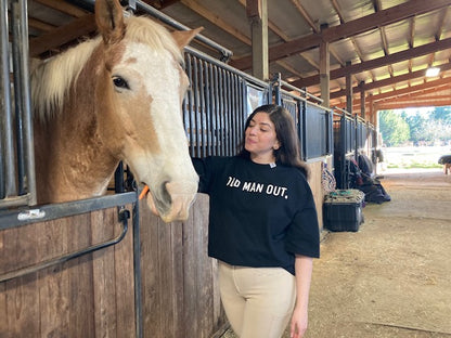 Odd Man Out | Equestrian Off-Duty Oversized Tee