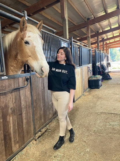Odd Man Out | Equestrian Off-Duty Oversized Tee
