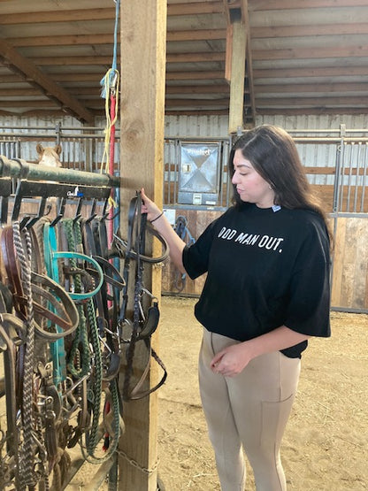 Odd Man Out | Equestrian Off-Duty Oversized Tee