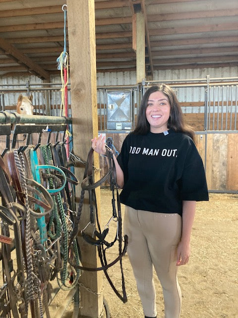 Odd Man Out | Equestrian Off-Duty Oversized Tee