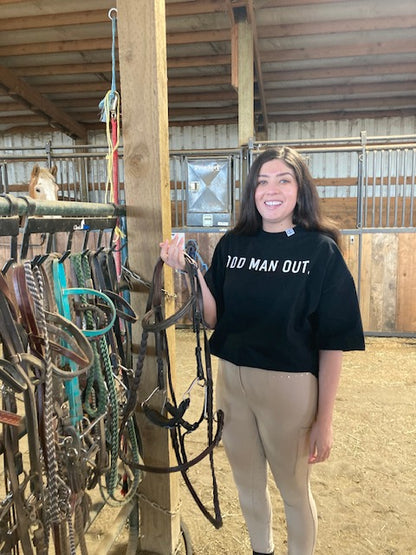 Odd Man Out | Equestrian Off-Duty Oversized Tee