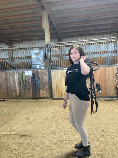 Odd Man Out | Equestrian Off-Duty Oversized Tee