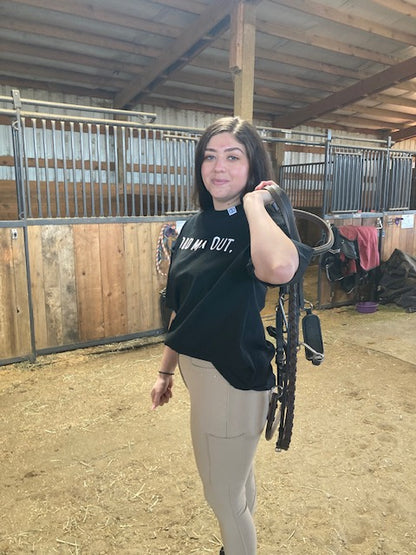 Odd Man Out | Equestrian Off-Duty Oversized Tee