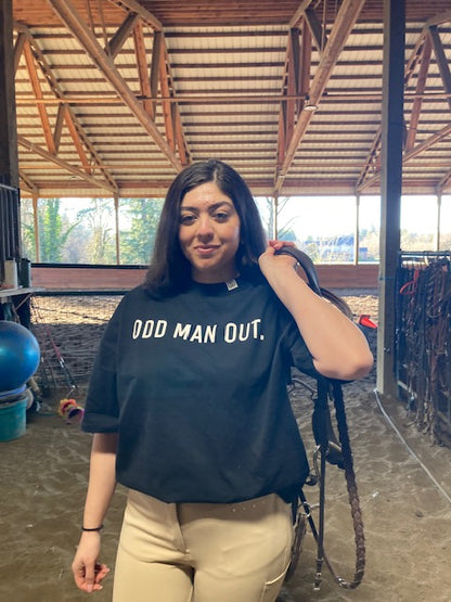 Odd Man Out | Equestrian Off-Duty Oversized Tee