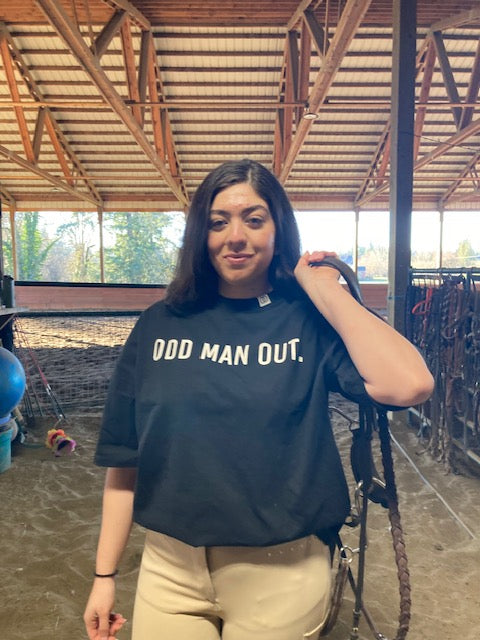 Odd Man Out | Equestrian Off-Duty Oversized Tee