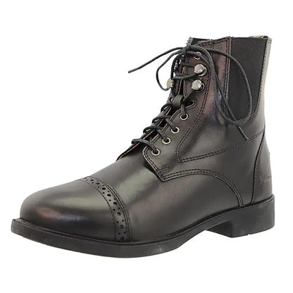 Adult Lace Up Top Grain Leather English Paddock Boots