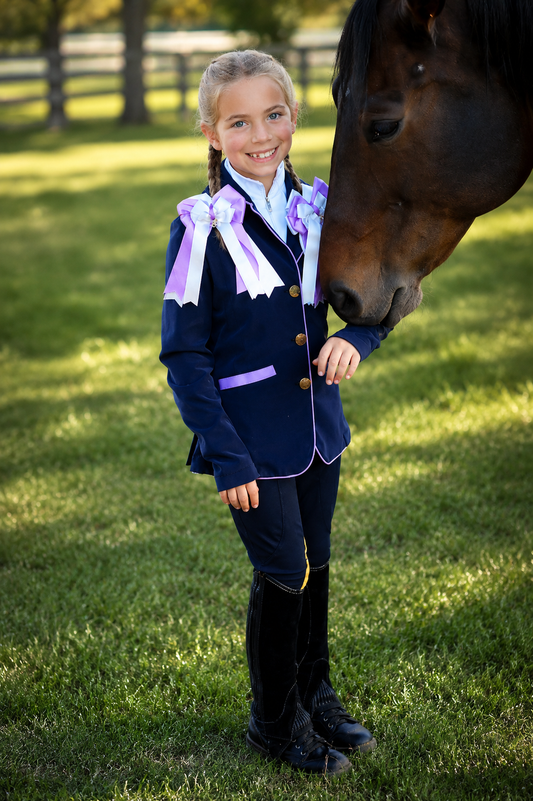Lavender Lane Girl's Show Coat - Waterproof