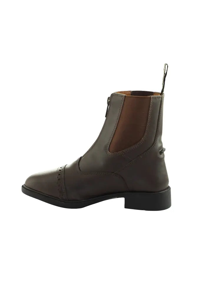 Children's Zip Up Leather Paddock Boots