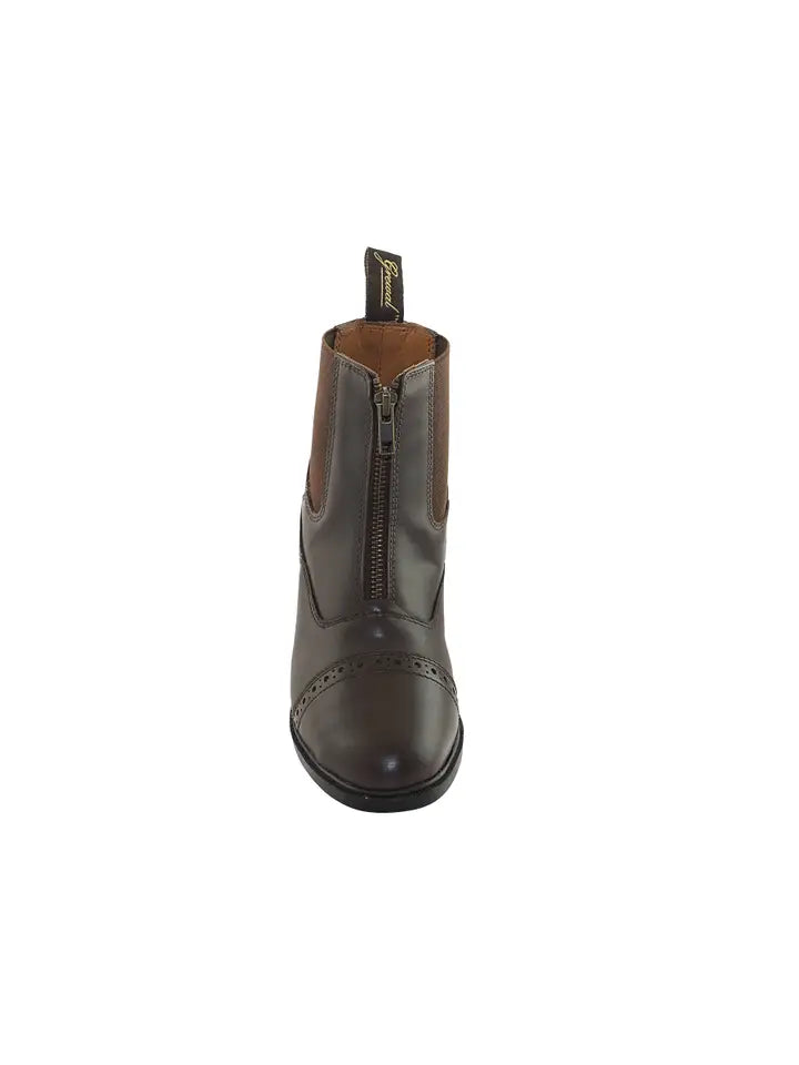 Children's Zip Up Leather Paddock Boots