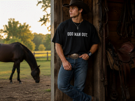 Odd Man Out | Equestrian Off-Duty Oversized Tee