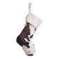 Cow Print Christmas Stocking