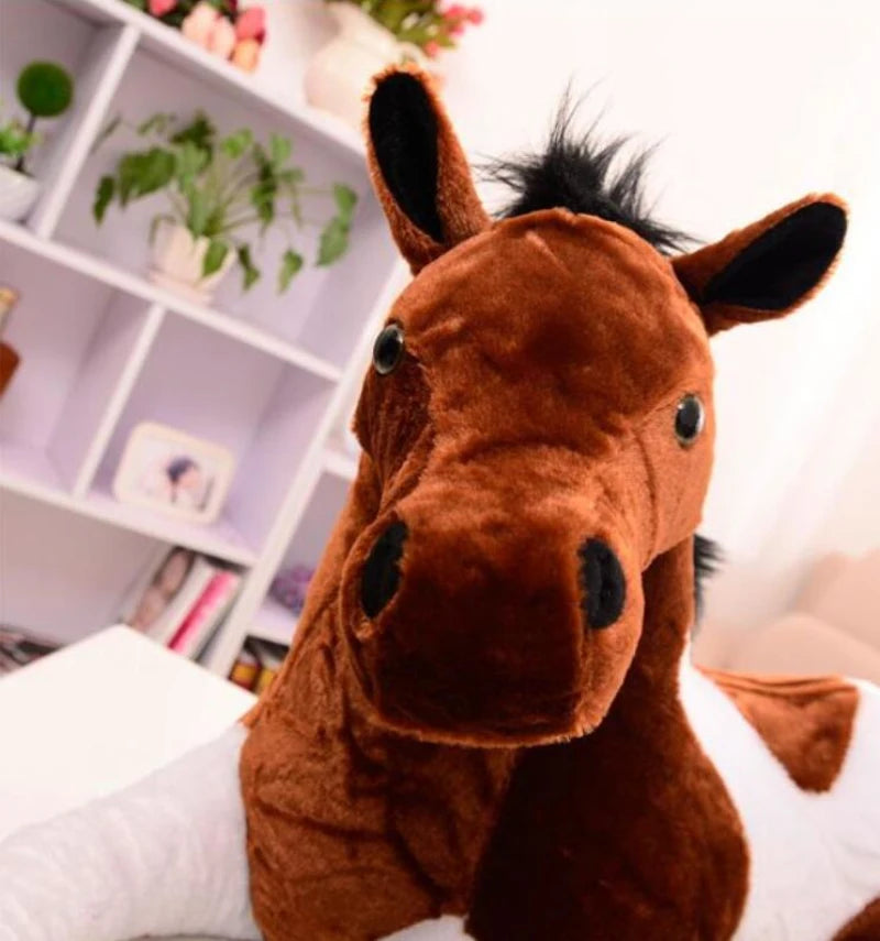 Extra Large and Soft Plush Horse - Perfect for Cuddles and Playtime!