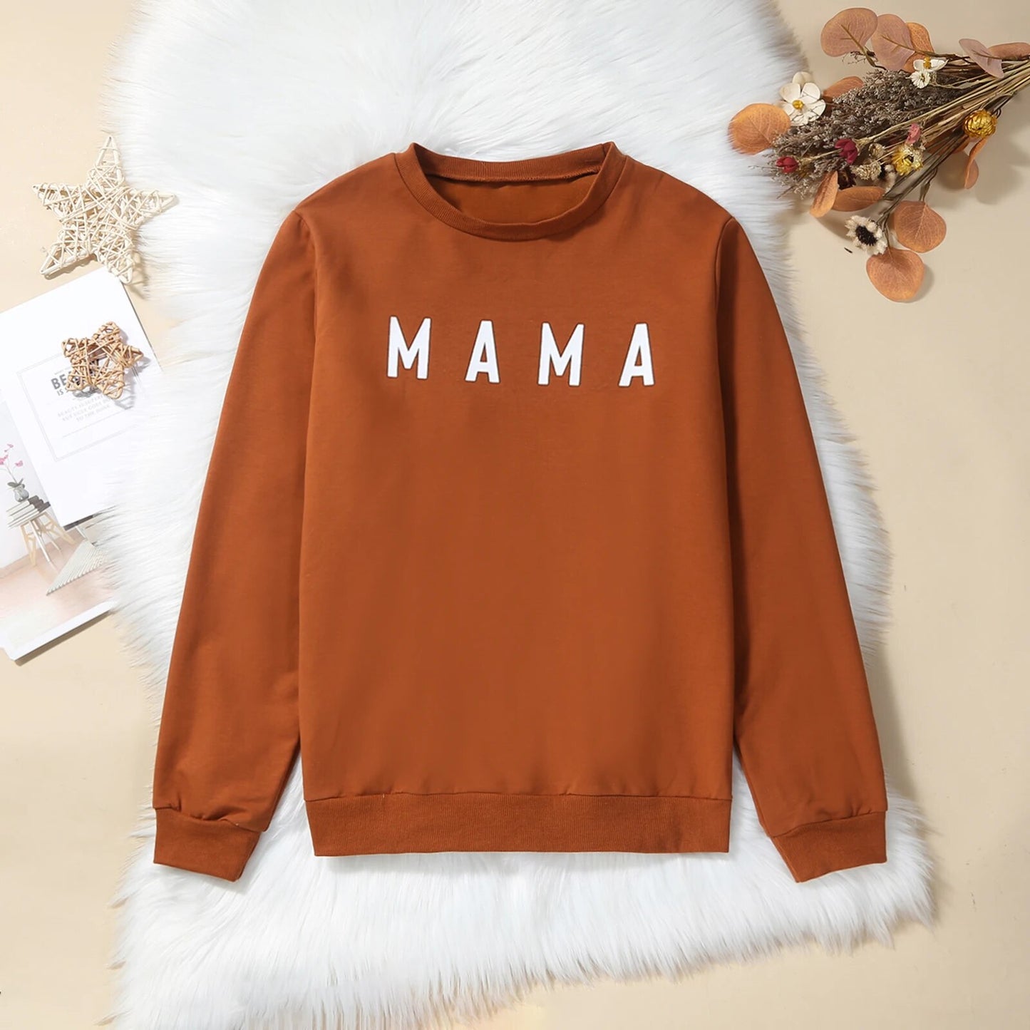 Mama and Baby Pumpkin Fall Sweatshirt