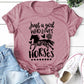 Just A Girl Who Loves Horses - Womens T-Shirt