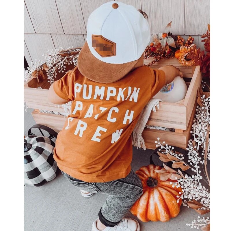 Pumpkin Patch Crew Kids Tee