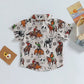 Western Button Up Baby Toddler Shirt