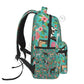 Horses And Flowers Teal Backpack