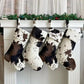 Cow Print Christmas Stocking