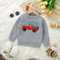 Little Red Truck Christmas Sweater Baby