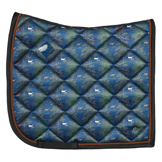 Autumn Toile Dressage Saddle Pad