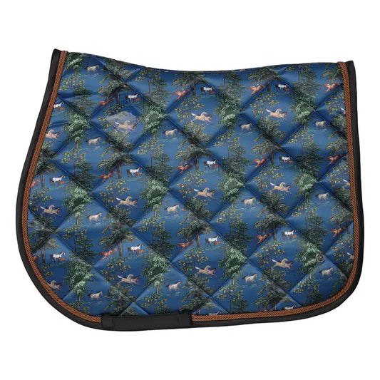 Autumn Toile Jump Saddle Pad