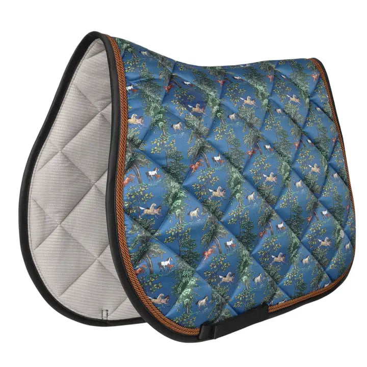 Autumn Toile Jump Saddle Pad