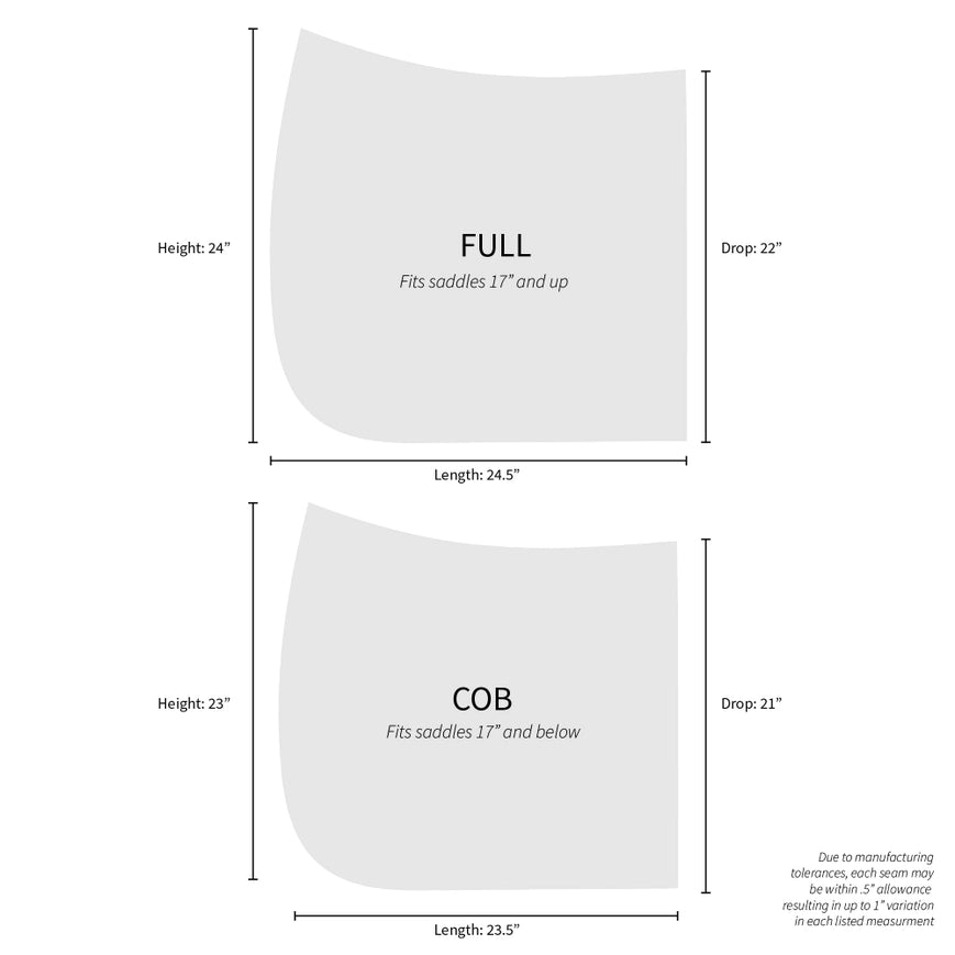 Autumn Toile Jump Saddle Pad