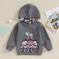 Kids Western Print Hoodies