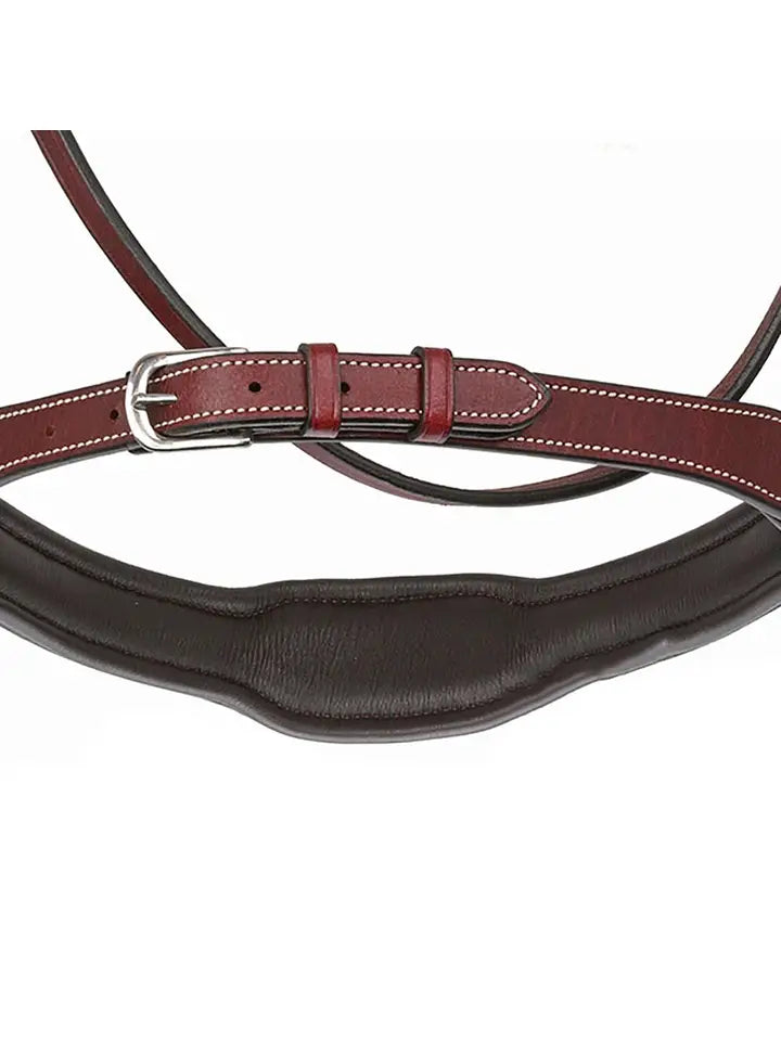 Santorini - Fancy Stitch Padded Snaffle Horse Bridle