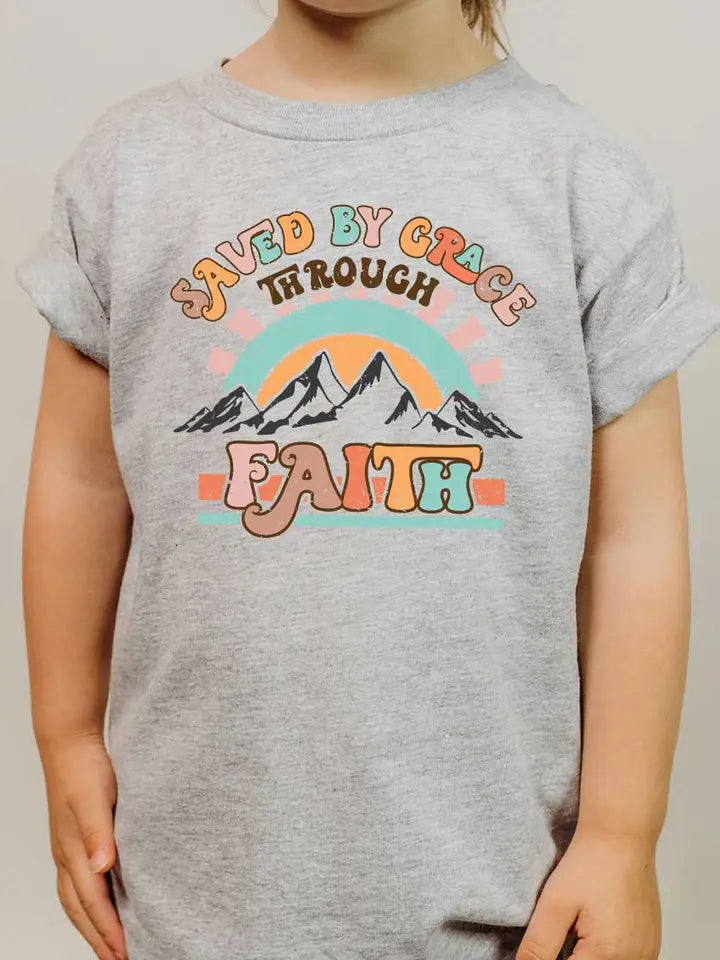 Saved By Grace Kids Graphic Tee